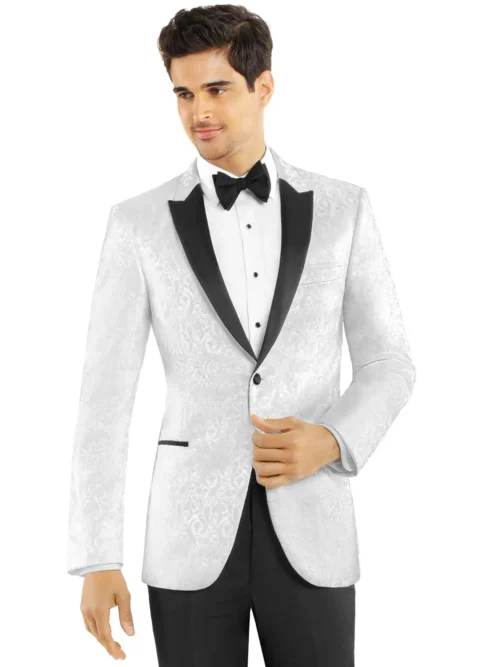 1910 Couture Chase White Paisley