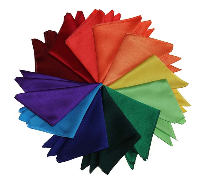 Pocket Squares – Many Colors