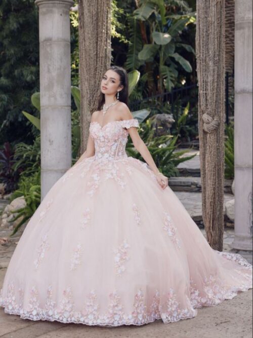 Juliet Quinceañera Dress Style 1460J Blush