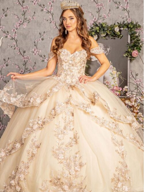 GLS Quinceañera Dress Style 3240 Blush